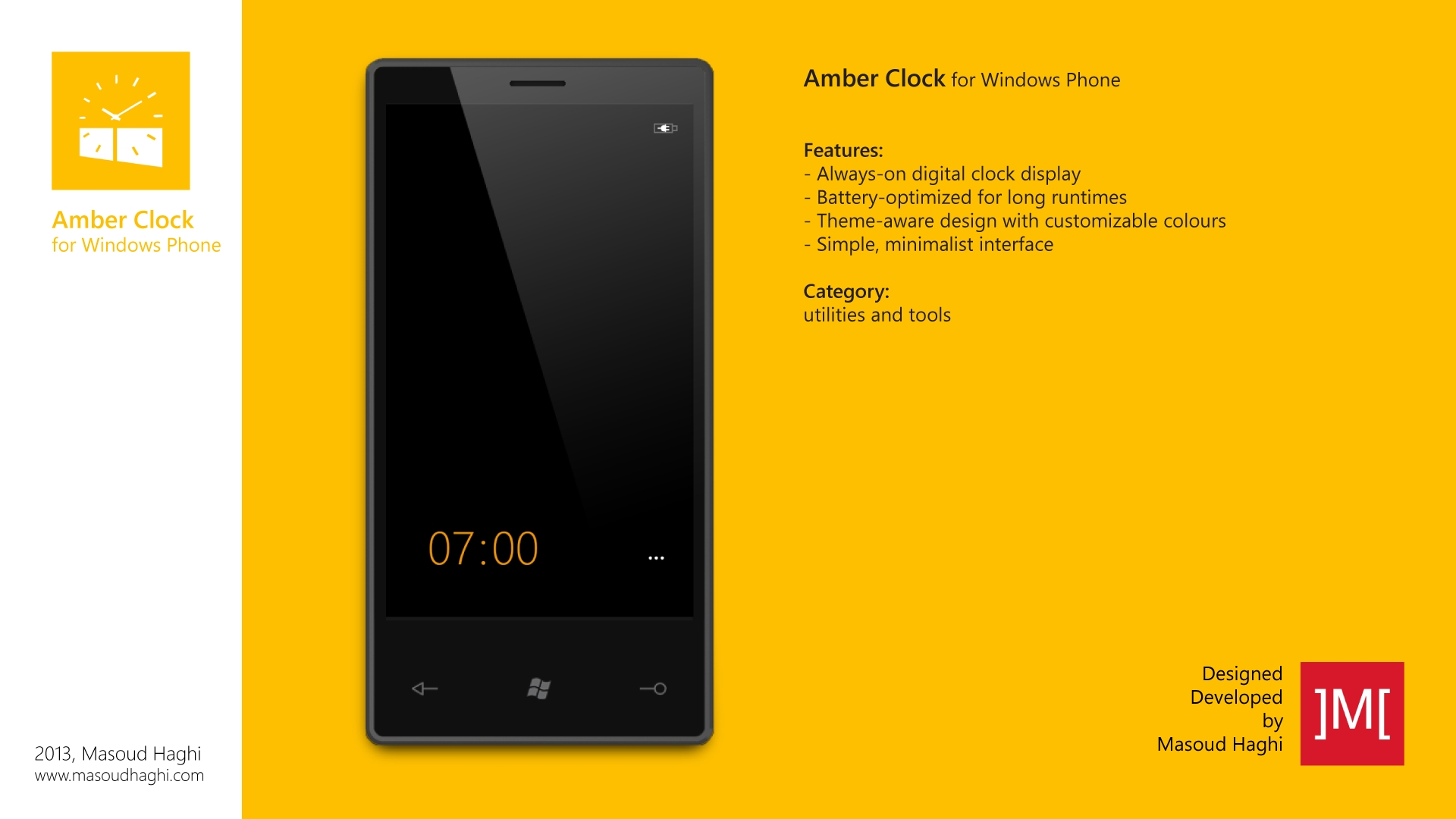 Amber Clock
